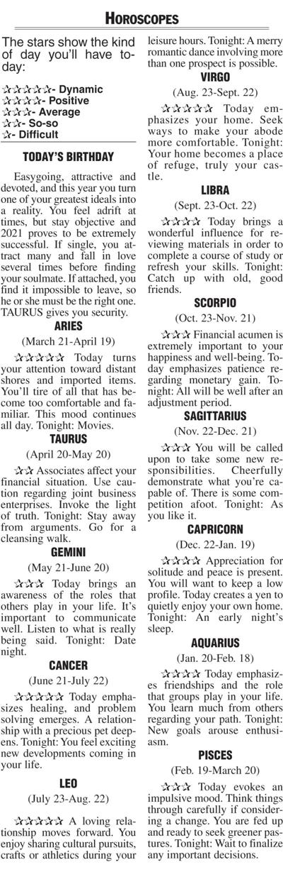 Horoscopes