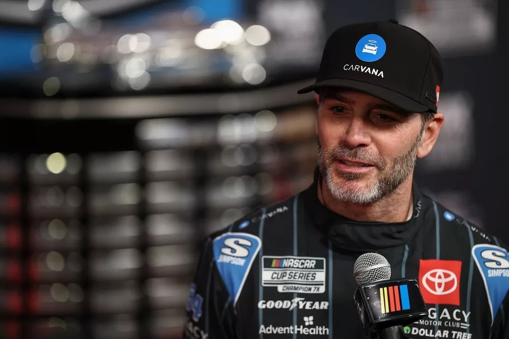 Jimmie Johnson to drive two-seater at Indy 500 with NFL legend Tom Brady |  Features | thederrick.com