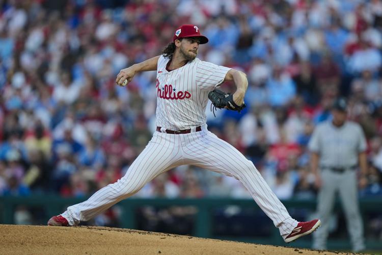 Pache's single, Harper's catch in 10th inning lift Phillies past ...