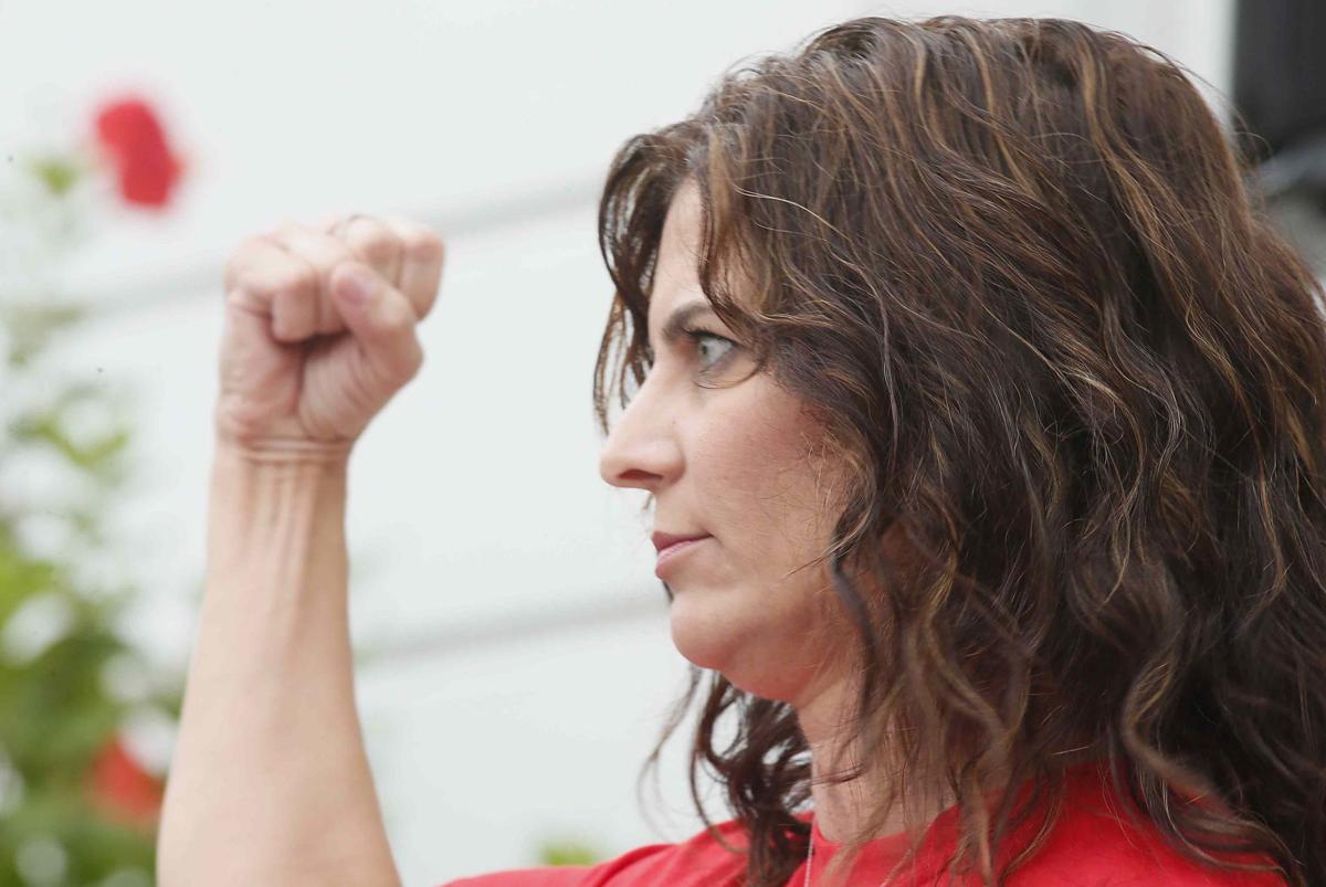 About 500 rally at courthouse to support residents, keep facility open