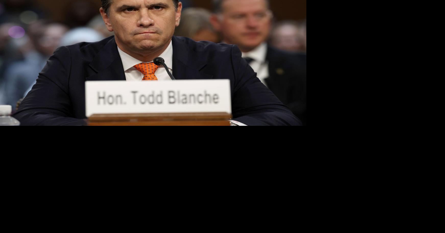 Tight vote on Blanche exposes deep skepticism of Trump's Justice Department Michael Wilner and Ben Wieder, Los Angeles Times Aug 6, 2026 1 hr ago