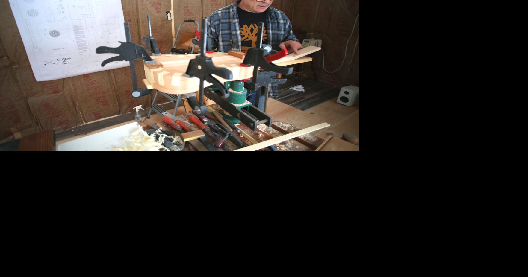 Luthier of historical string instruments finds a home among OC's artist community