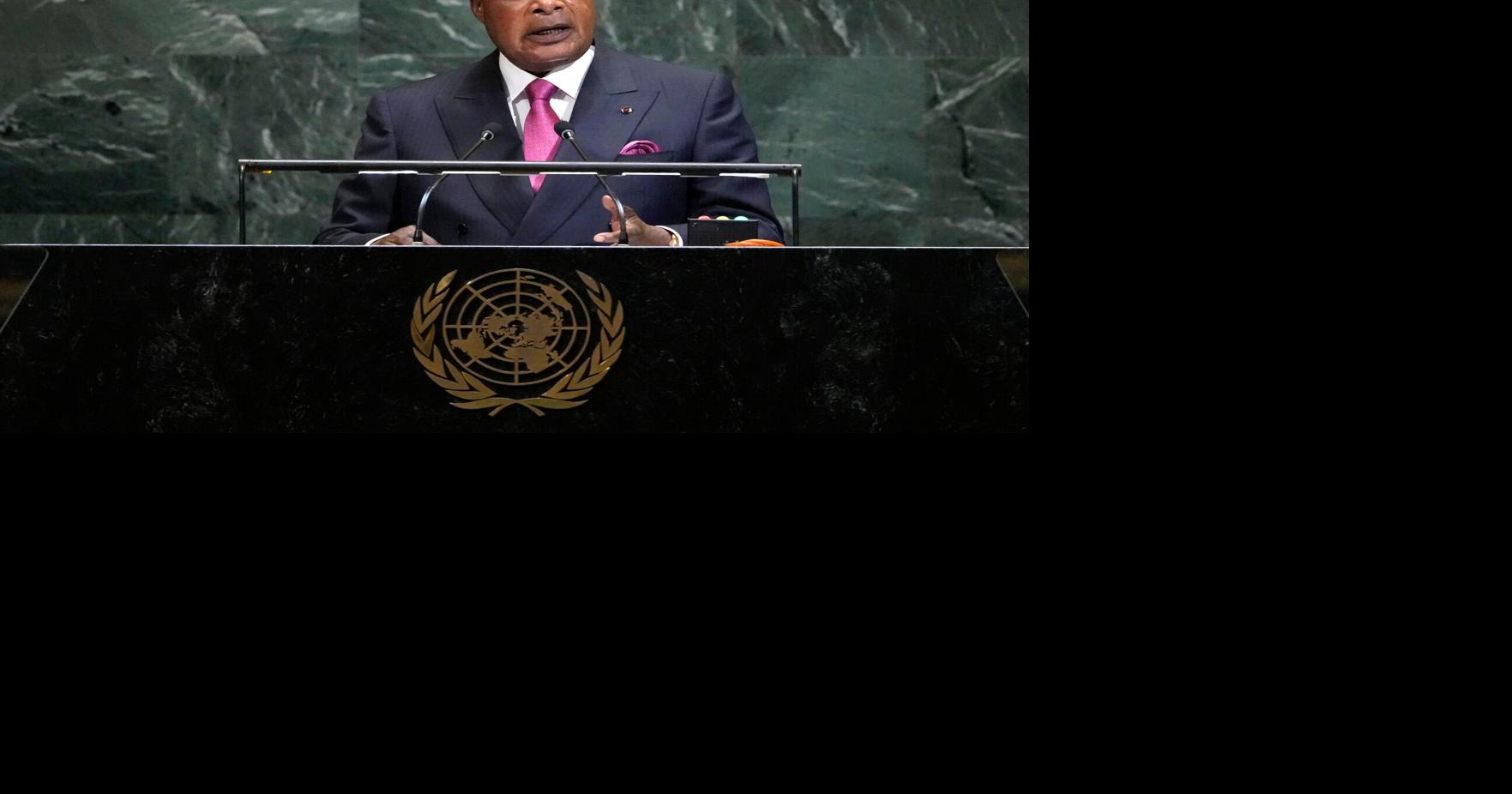 Republic of Congo's president says he will run for reelection, possibly extending decades-long rule