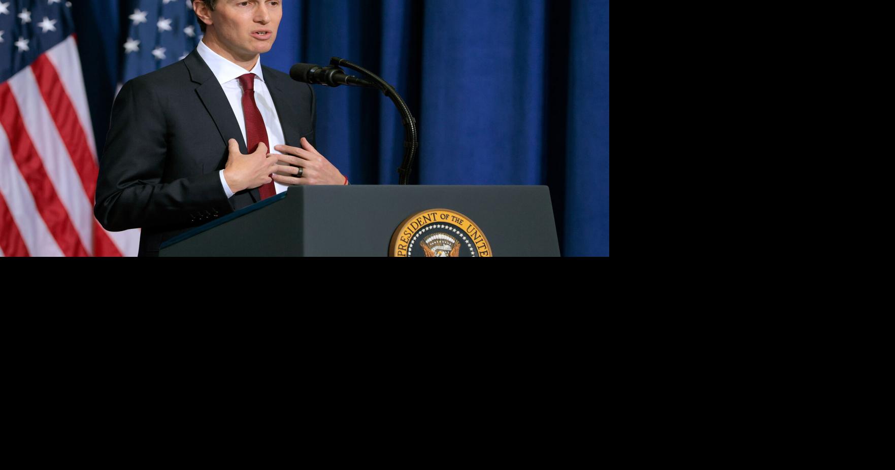 White House sued over Jared Kushner's government work by ethics group Zoe Tillman, Bloomberg News Oct 14, 2026 1 hr ago