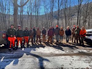 Volunteers undertake wilderness renewal project at Tionesta Lake