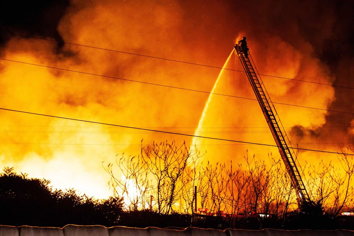 Fire Destroys Seneca Hardwood Lumber Company Building Tree Frog Creative