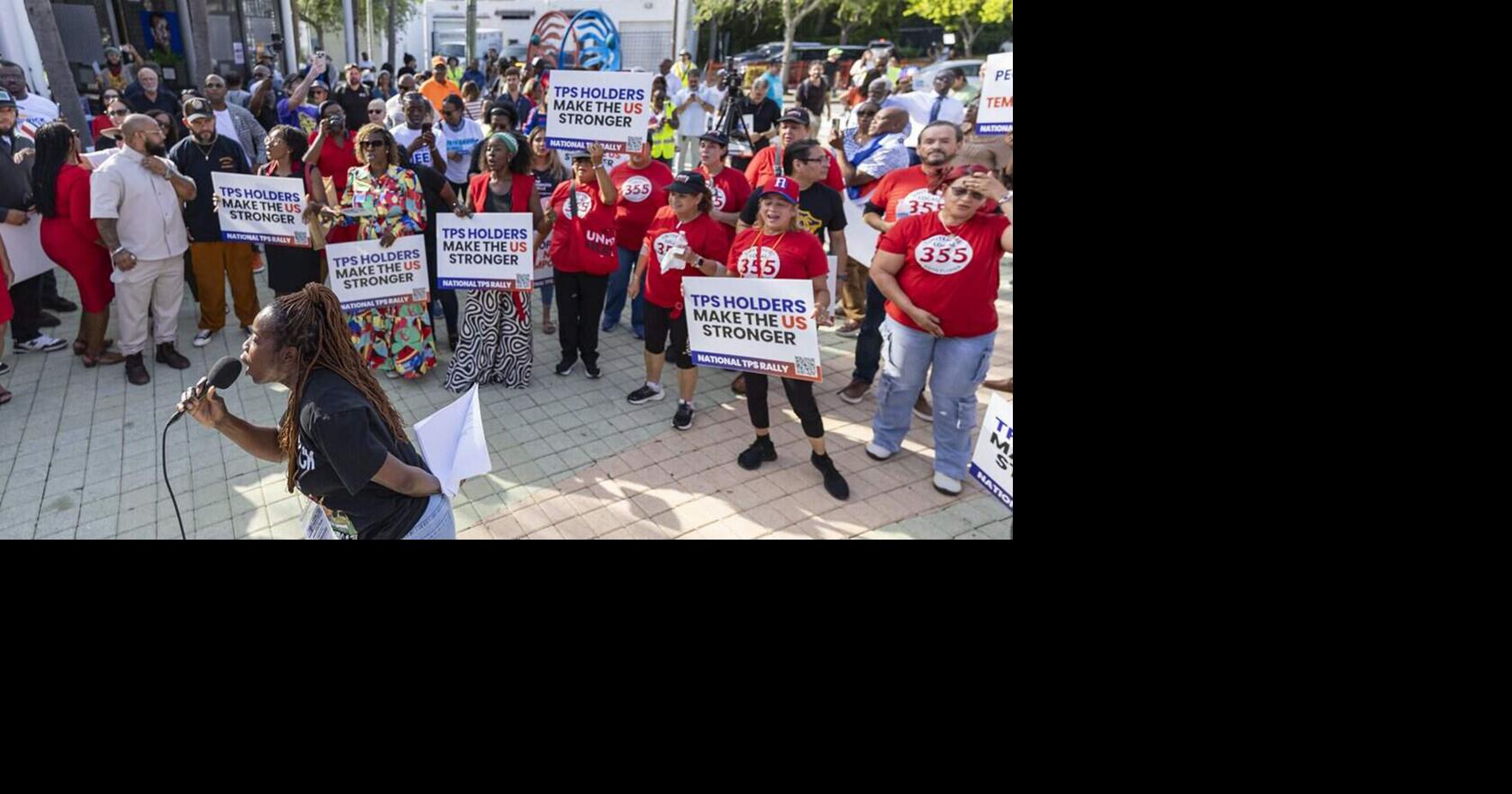As work permits for Haitians with TPS expire, South Florida rallies to protect them