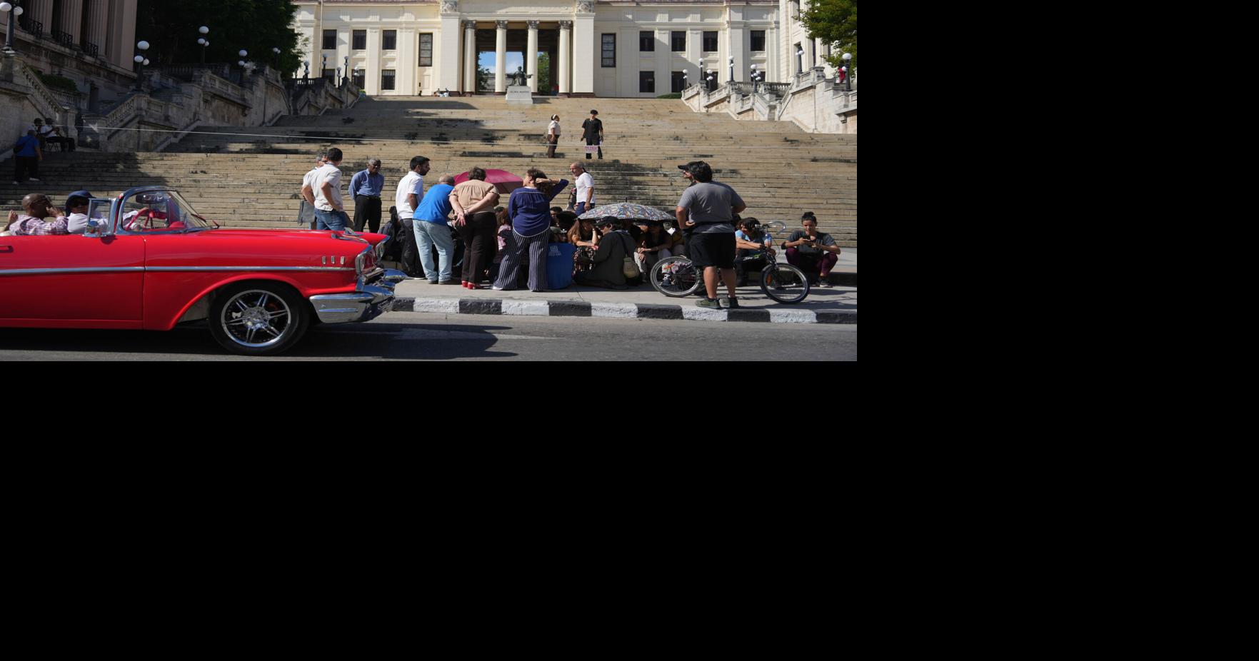 Students stage a sit-in at Havana University as Cuba’s energy crisis slashes classes