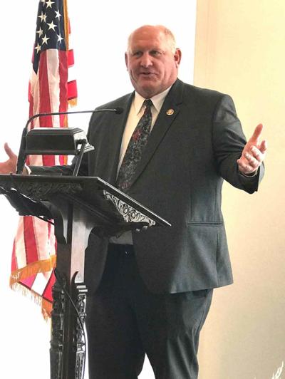 Thompson touts nationwide job growth at Brookville stop