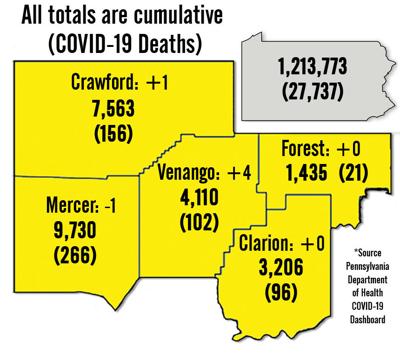Area COVID-19 cases