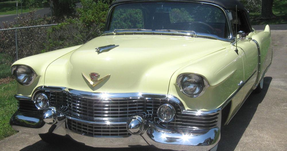 CLASSIC CARS: 1954 Cadillac convertible bought in pieces, totally restored