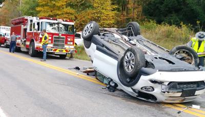 Woman hurt in Halyday Run crash
