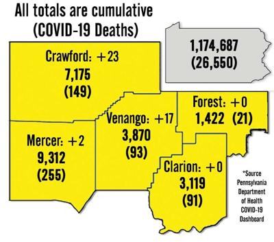 Area COVID-19 cases