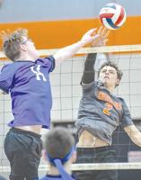 Grove spikers win opener; Oilers fall to Rockets