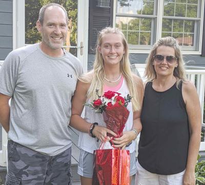 Franklin softball honors lone senior