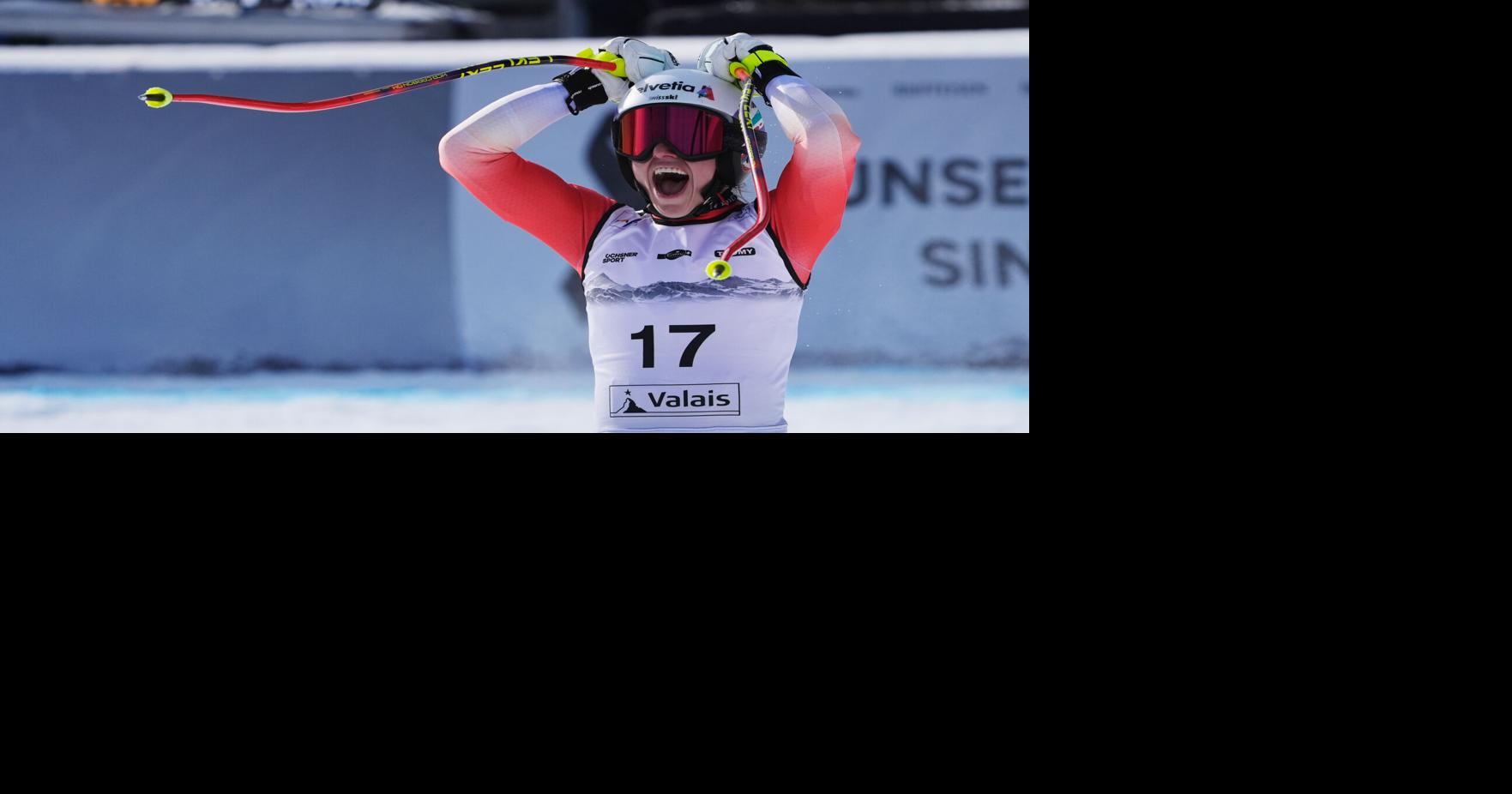 Swiss skier Blanc gives Crans-Montana event home winner with Vonn sitting out day after crash