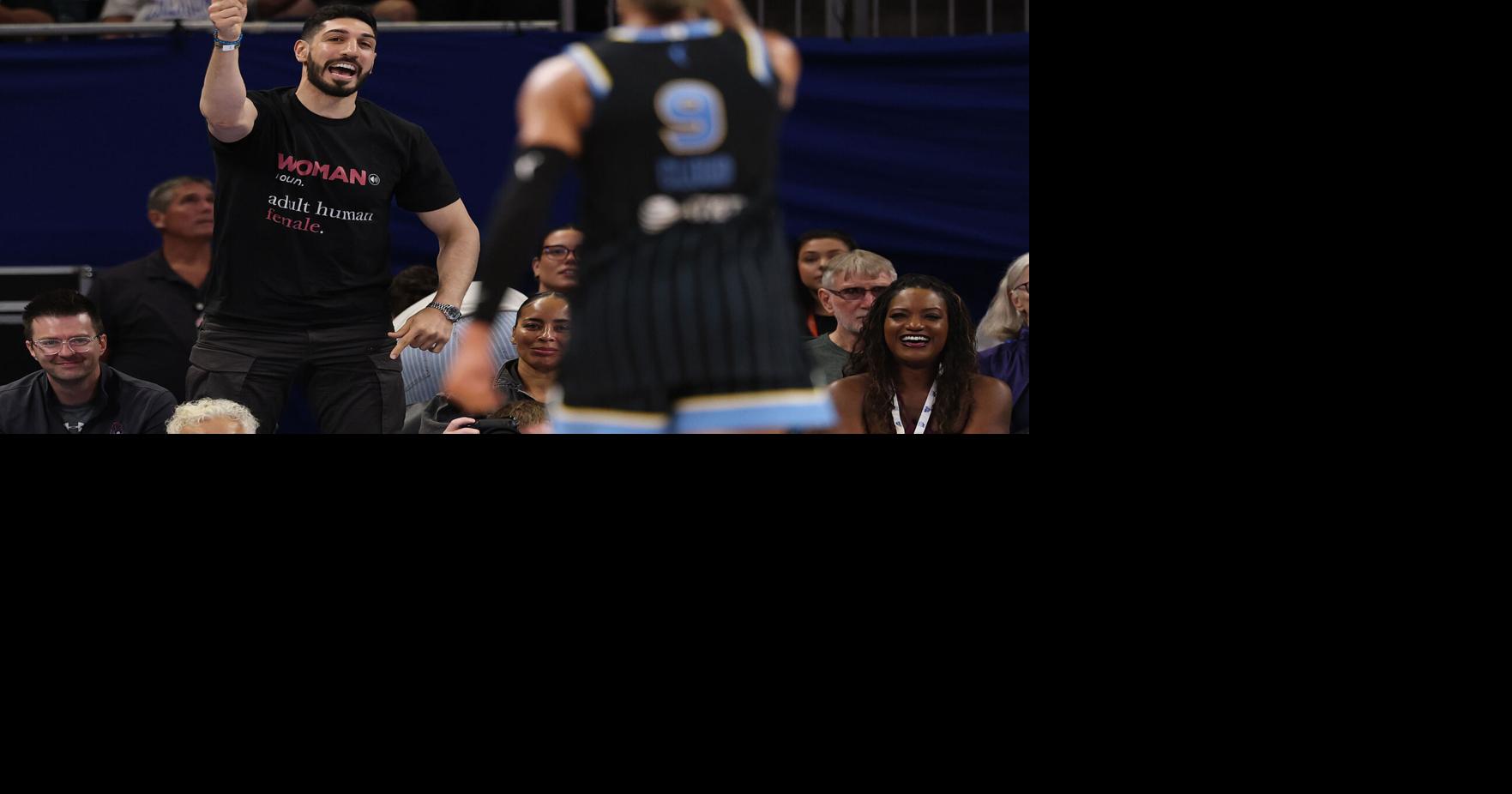 Sky owner Michael Alter defends Enes Kanter Freedom's ejection and criticizes ex-NBA player's ‘lies' Julia Poe, Chicago Tribune Aug 25, 2026 9 mins ago