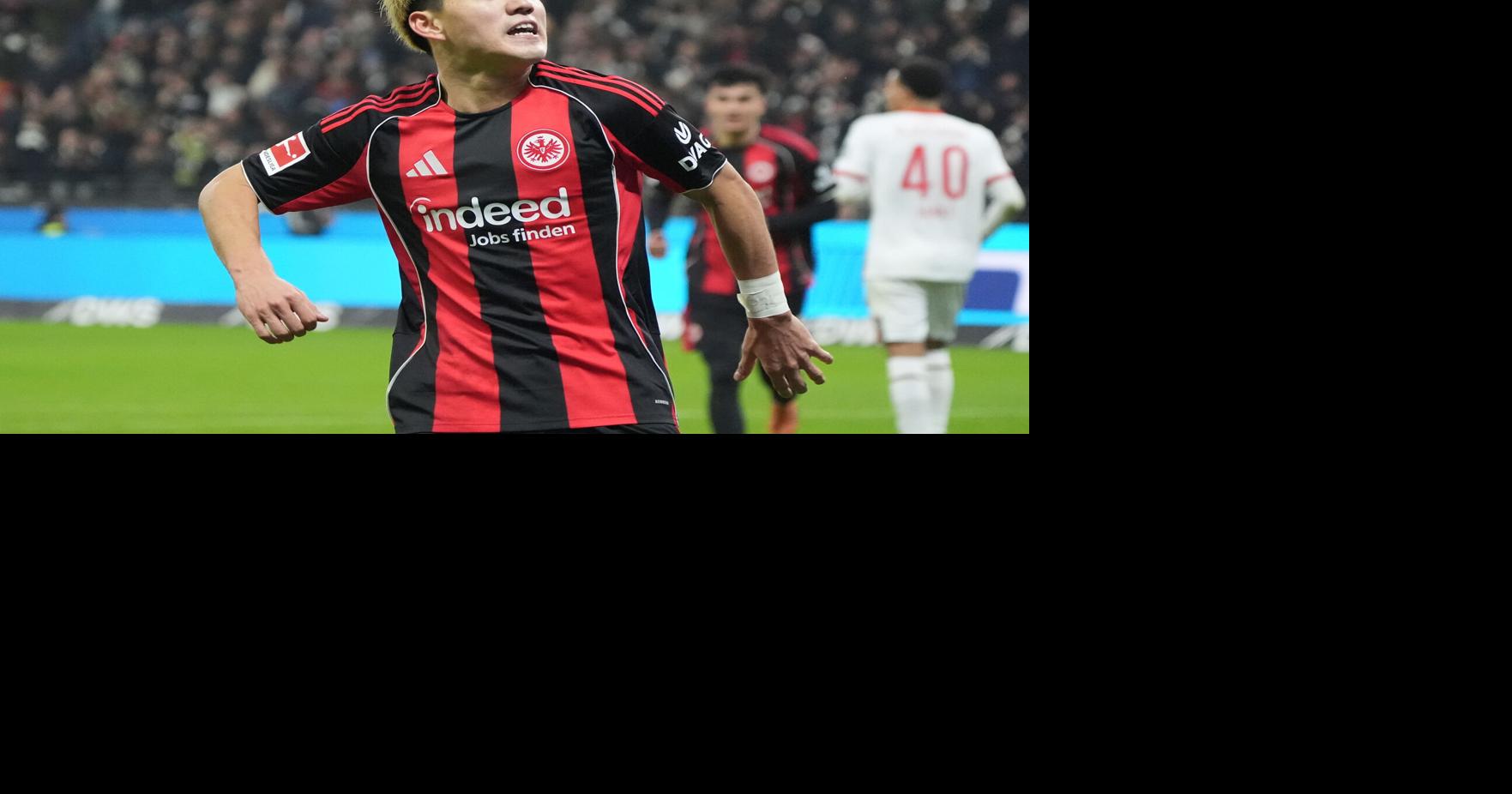 Japan forward Ritsu Doan steers Frankfurt to much-needed Bundesliga win