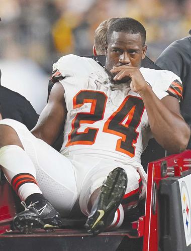 Cleveland Browns fumble way to defeat as Nick Chubb suffers knee