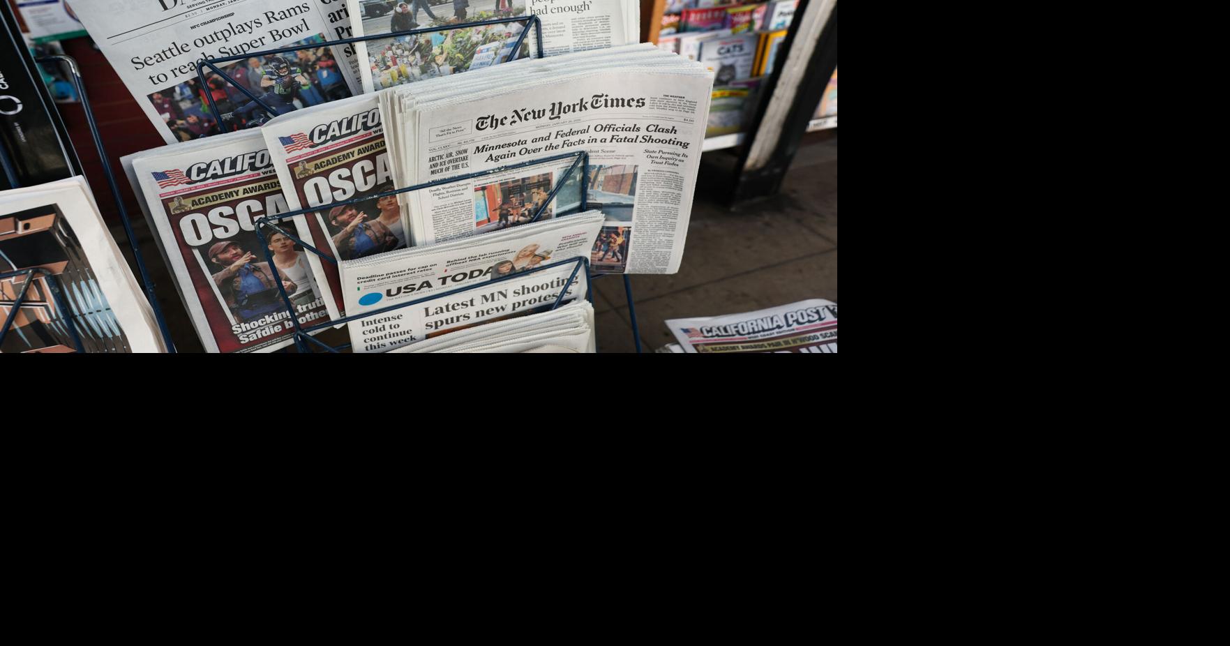 Bill to aid California newsrooms now on the governor's desk Suhauna Hussain, Los Angeles Times Aug 31, 2026 2 hrs ago