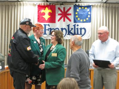 Franklin council meeting