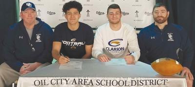Oil City's Francis, Cole headed to Clarion