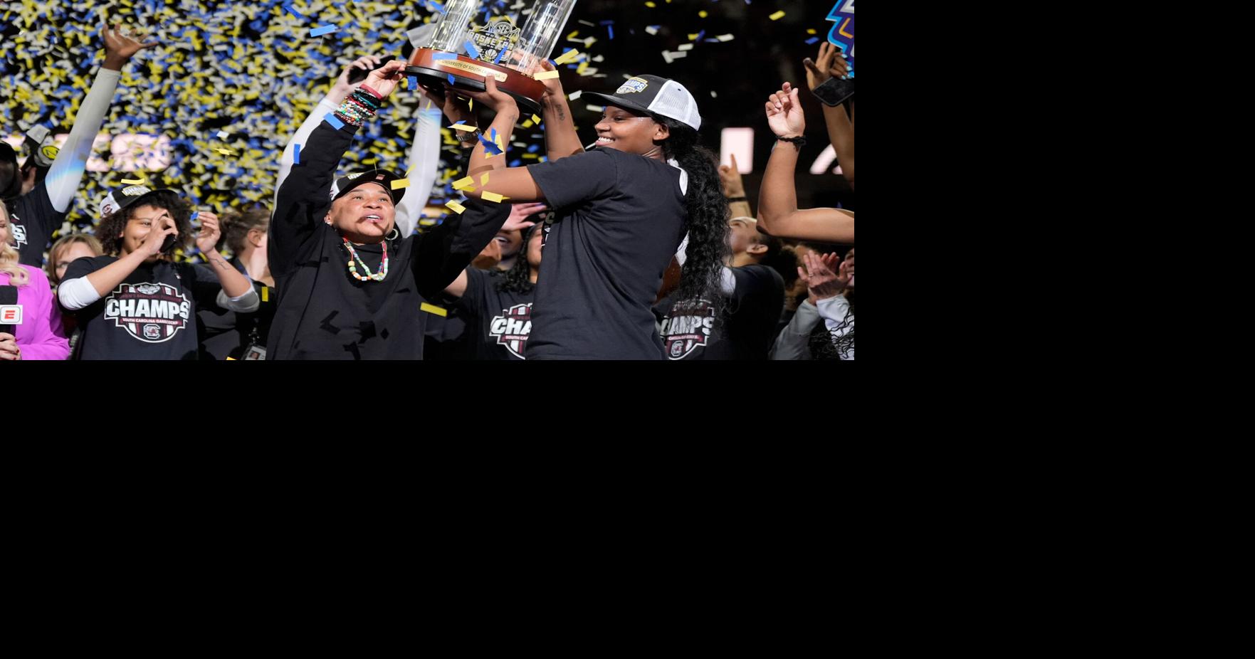 South Carolina's dominance in SEC tourney is a result of good teams, not proximity, Dawn Staley says