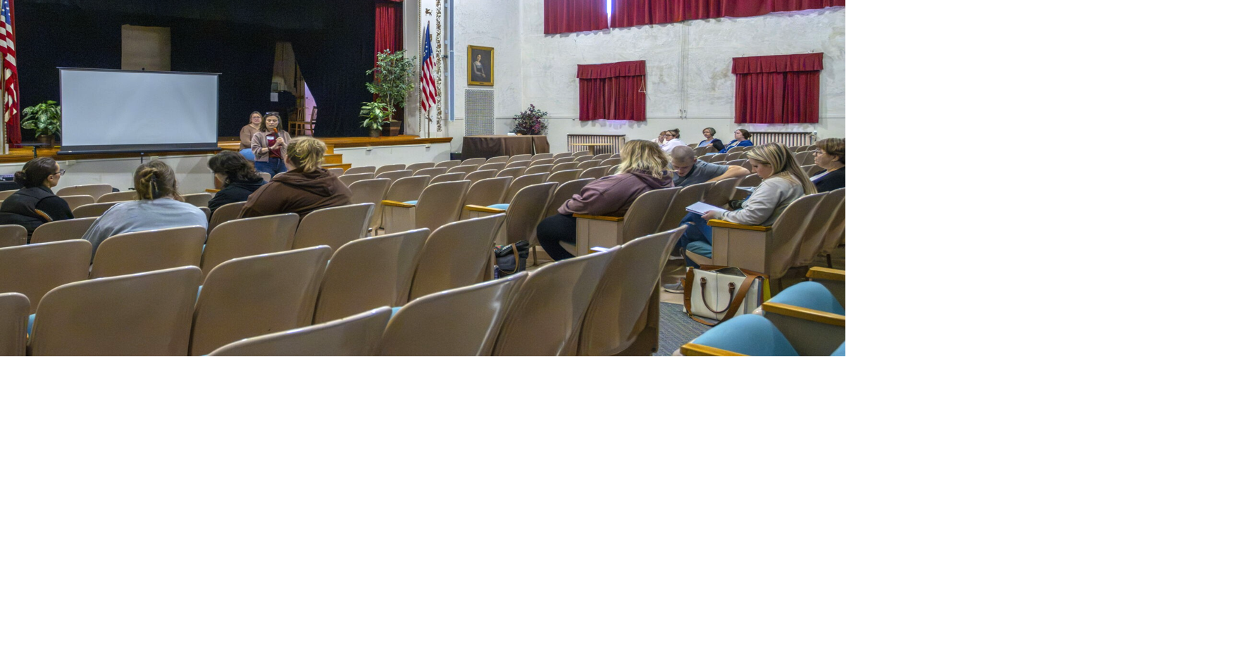Leadership Venango class of 2027 tours Emlenton for community training session