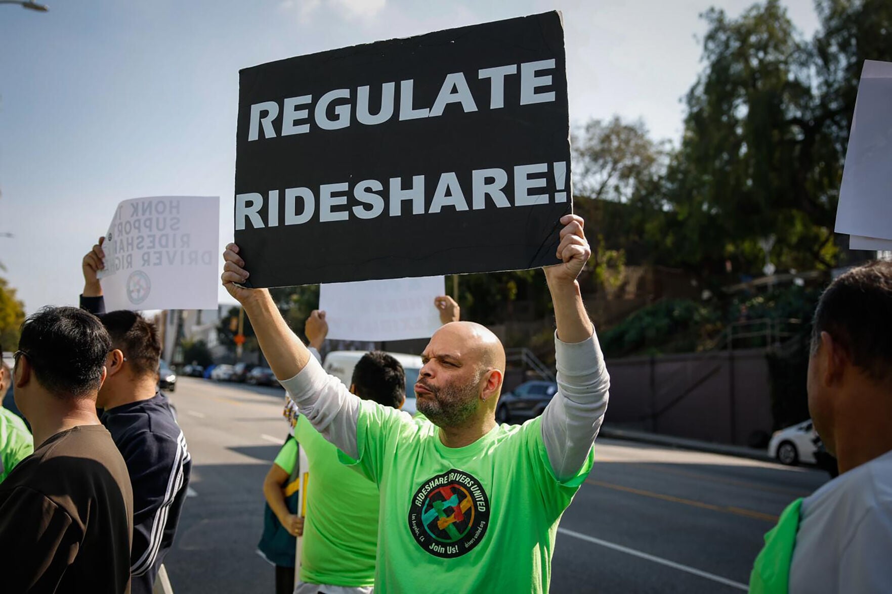 Gavin Newsom praises California rideshare drivers' union as certification nears; 30% support confirmed by regulators.