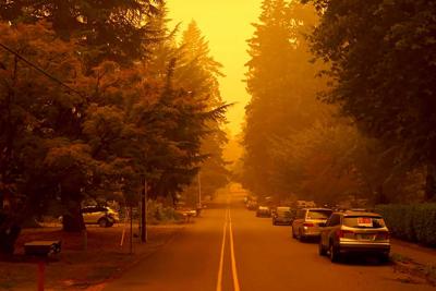 Fires spread across Pacific Northwest
