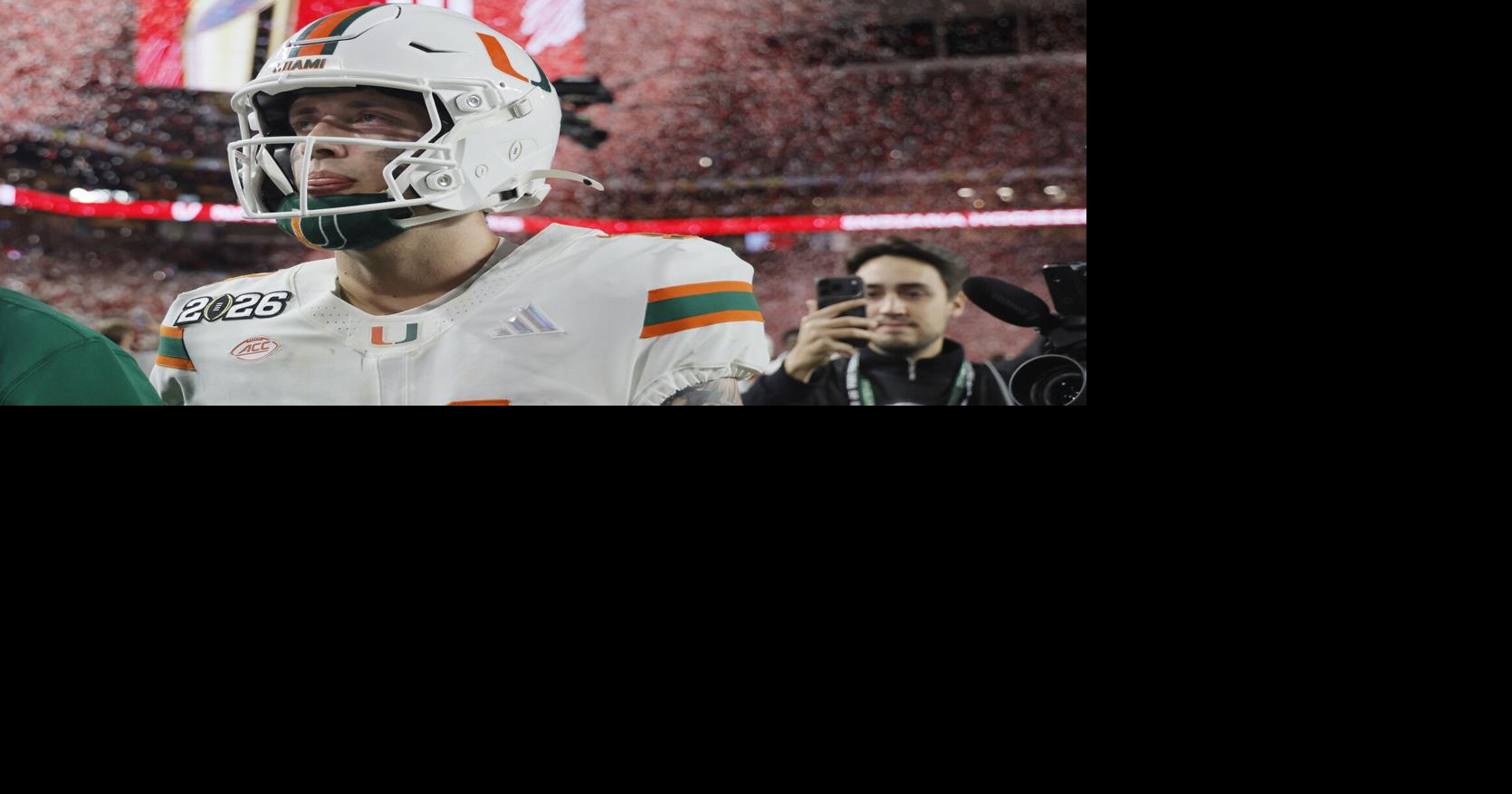 Cardinals pick Carson Beck in third round of 2026 NFL draft after title-game run with Miami