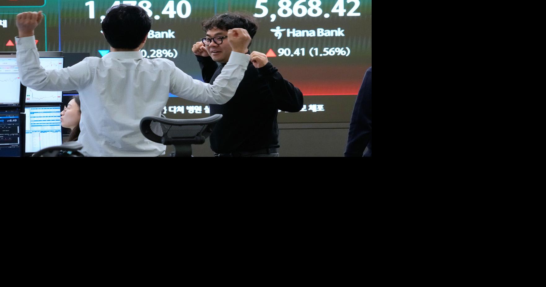 Asian stocks mostly higher and oil gains ahead of planned U.S.-Iran peace talks