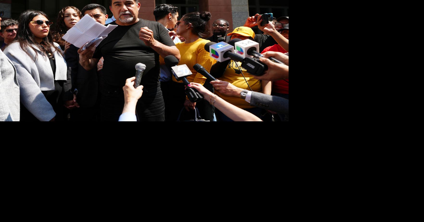 California labor leader pleads not guilty to misdemeanor over immigration protest