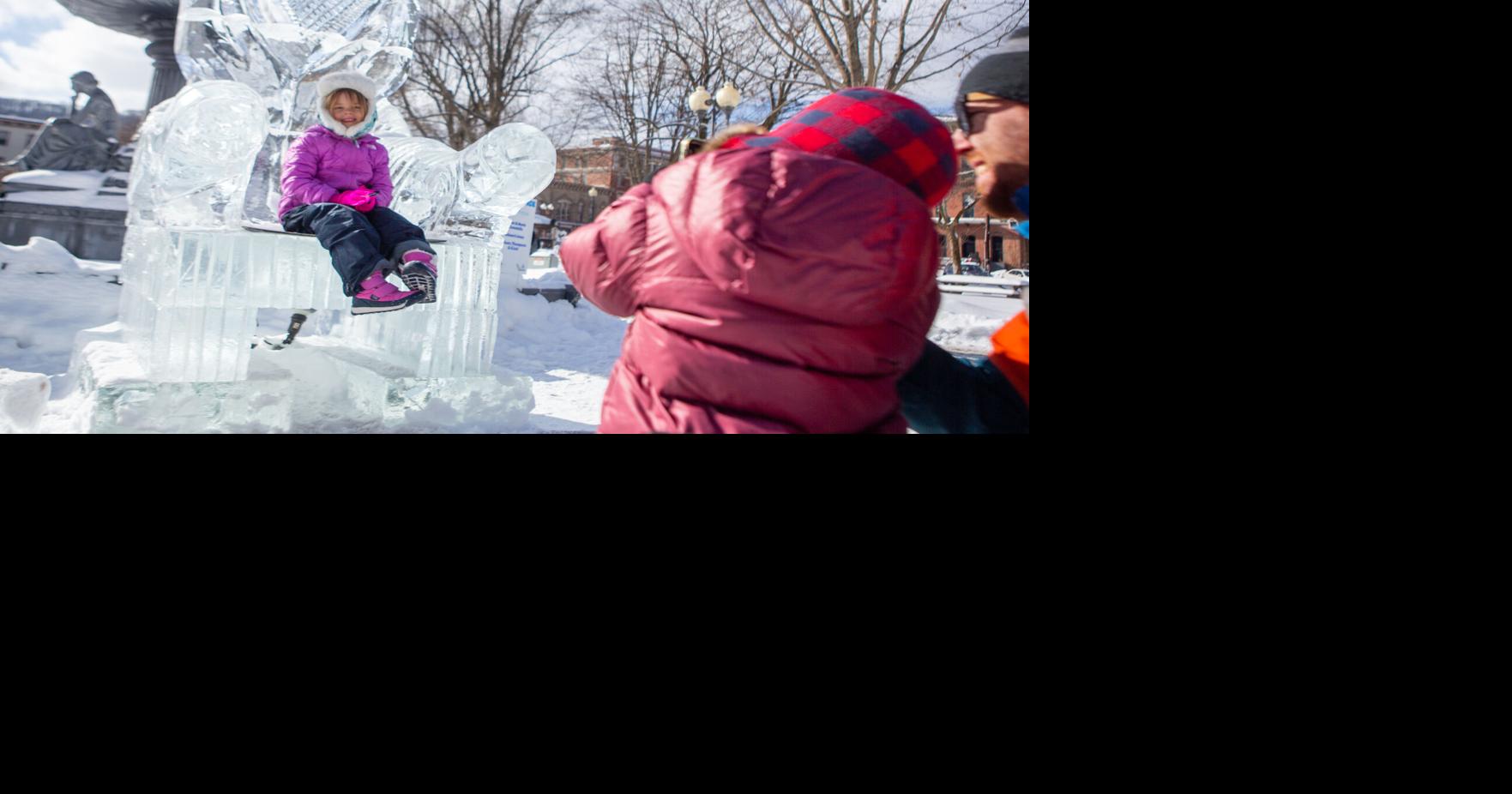 Franklin On Ice, Art Showcase fill Fountain Park, BarrowCivic Theatre