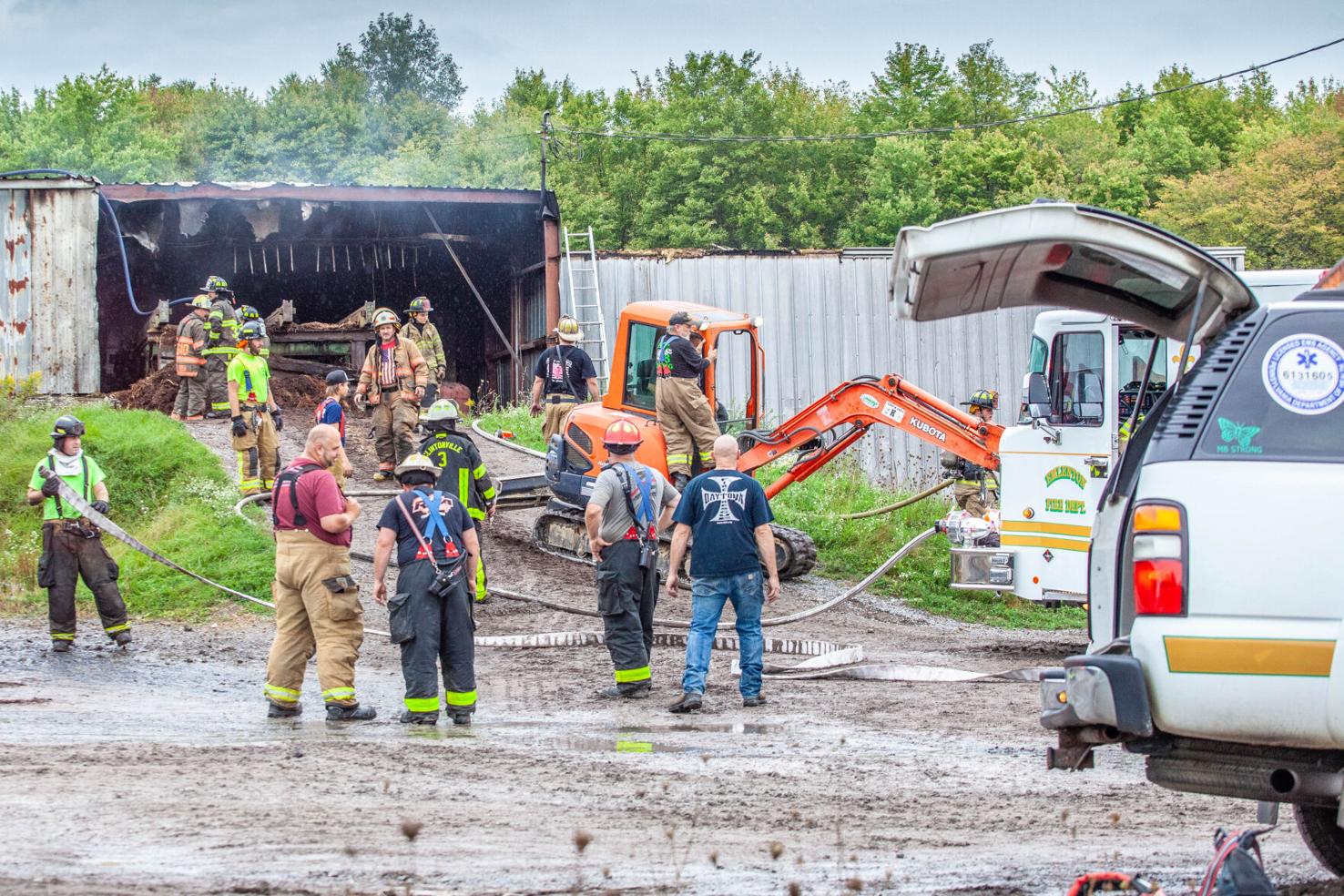 Fire damages Hickman Lumber Free