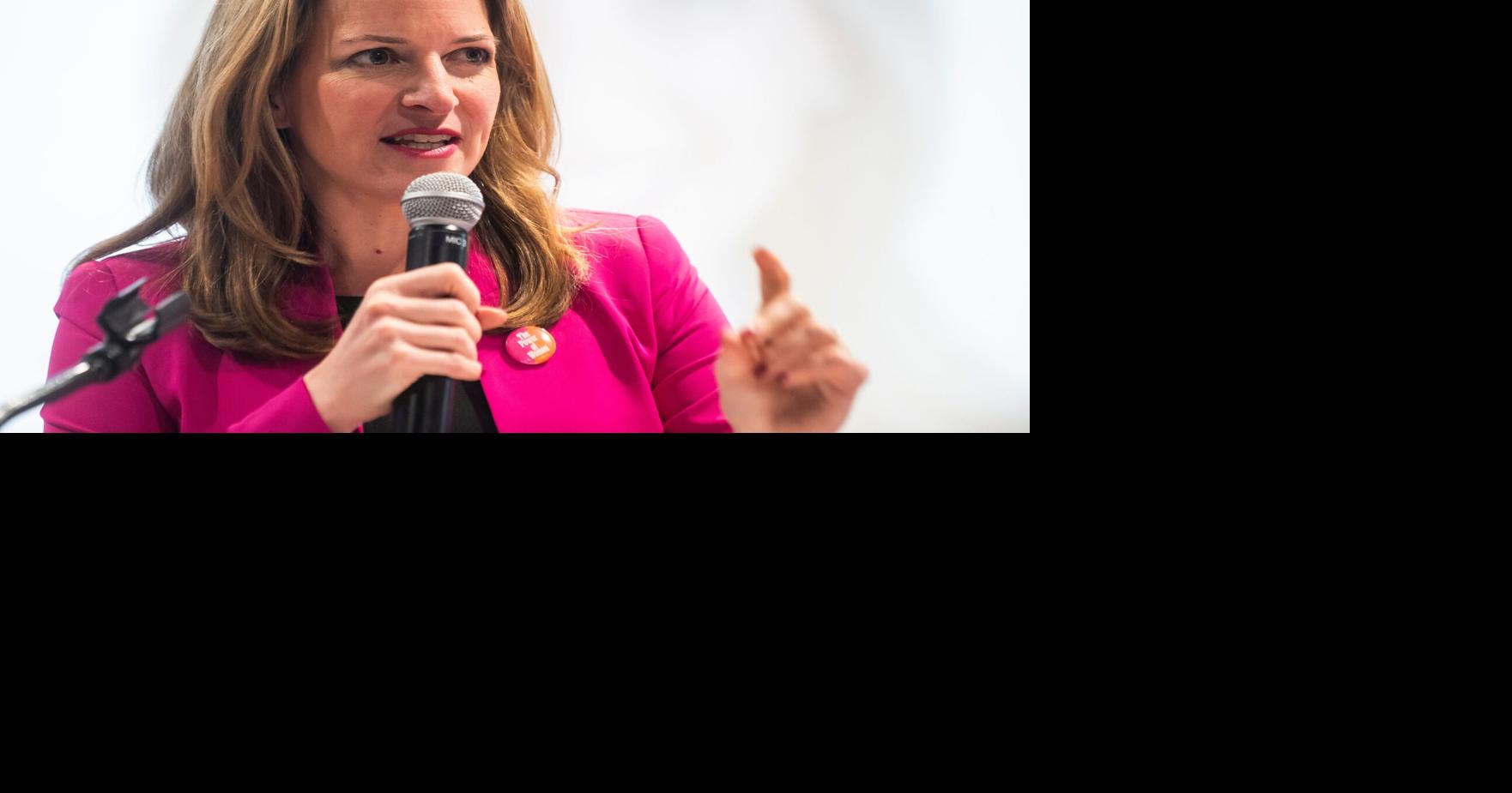 Top of Democratic ticket backs plan to ban donations from state-linked giants