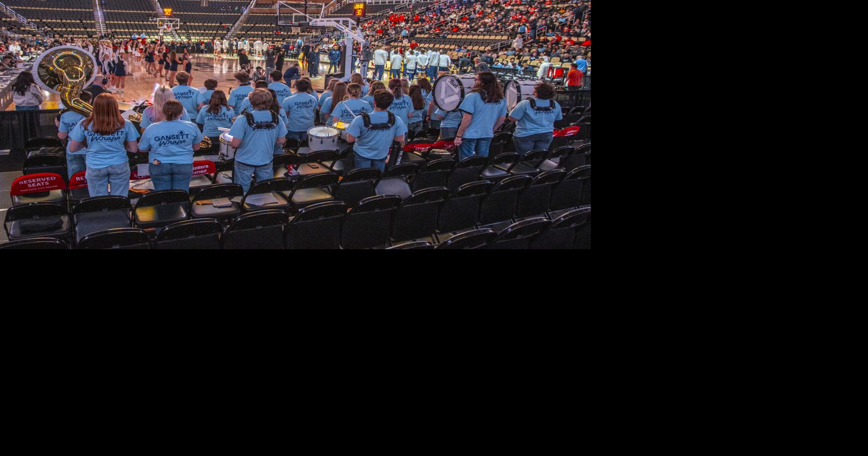 Franklin Black Knight Marching Band at the NCAA Atlantic-10