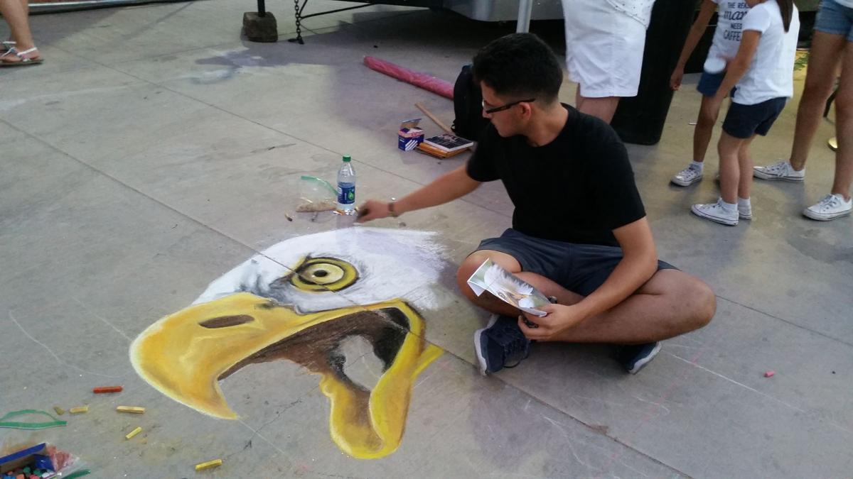 Local artists and community celebrate at Art Walk and Fireworks on