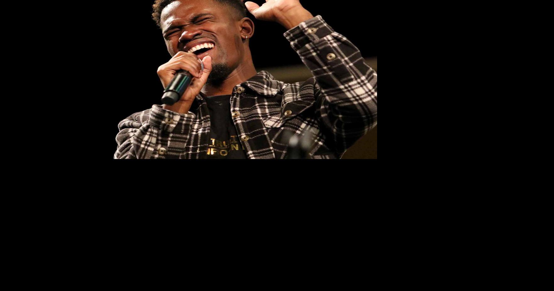 DeWayne Crocker Jr. performs for Burning Bush fundraiser A&E