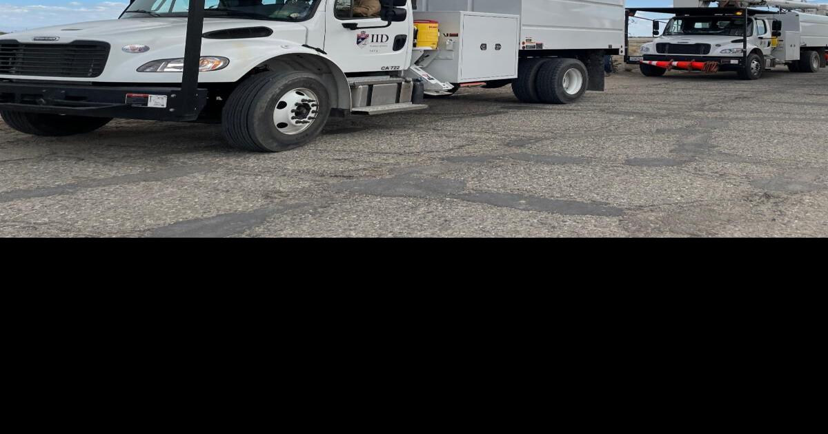 IID works around the clock to restore power to Salton City News