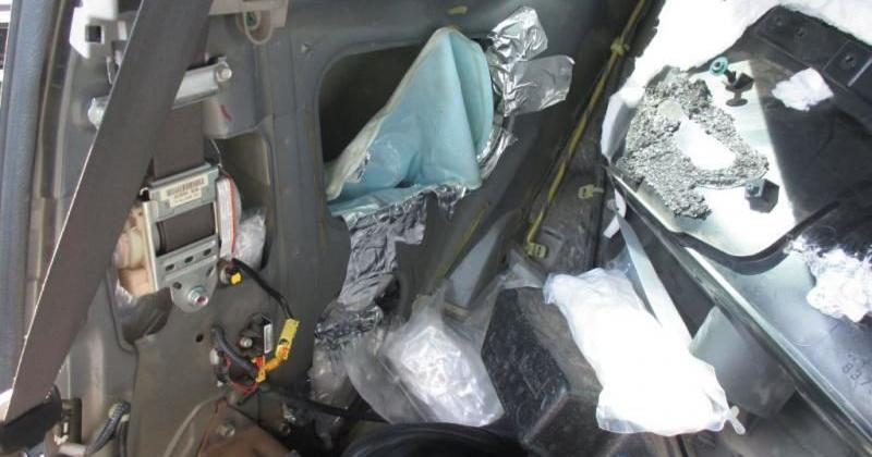 Calexico CBP officers find 134 lbs. of meth in doors, quarter panels ...