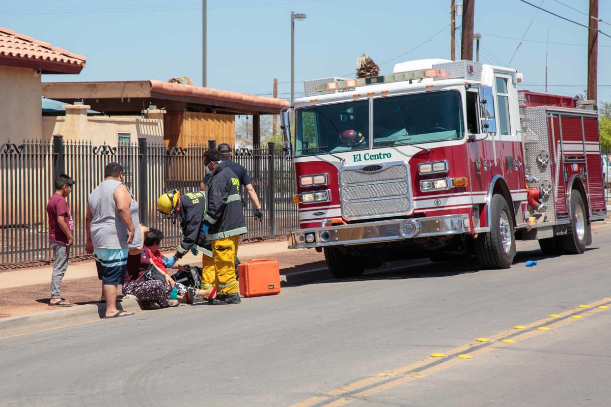 ThreeCar accident in El Centro News