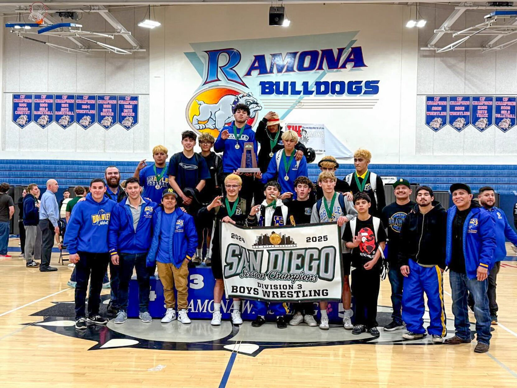 Wildcats continue wrestling run with their 26th straight CIF