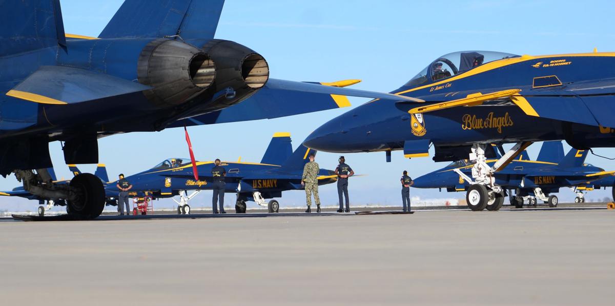 Navy S Blue Angels Return To Valley For Winter Training Local