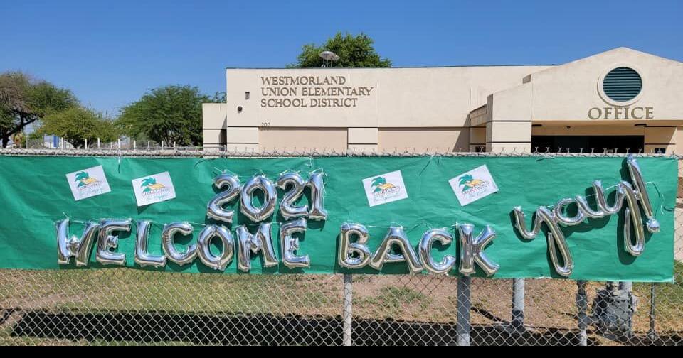 Improvements on the way to Westmorland Elementary School District