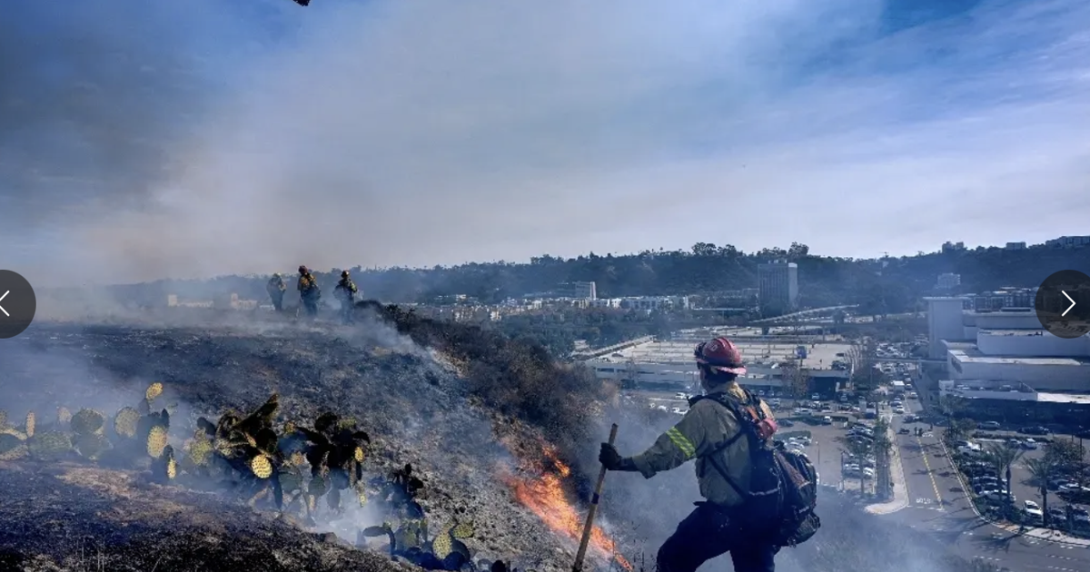 Friars Fire triggers evacuations and road closures in San Diego | News ...