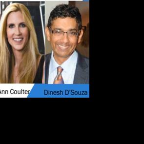 Ann Coulter, Dinesh D’Souza Speaking at Riverside Conservative