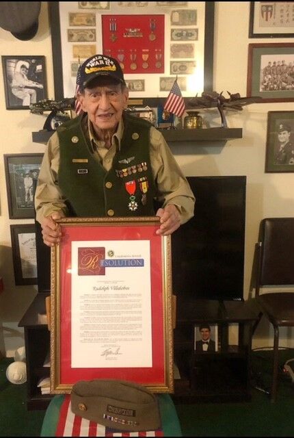 Calexico Resident Rudolph Villalobos Recognized as 2020 Veteran of the Year