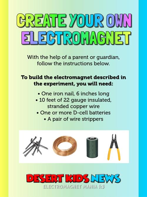 Spring 2020: Create Your Own Electromagnet (1 of 3)