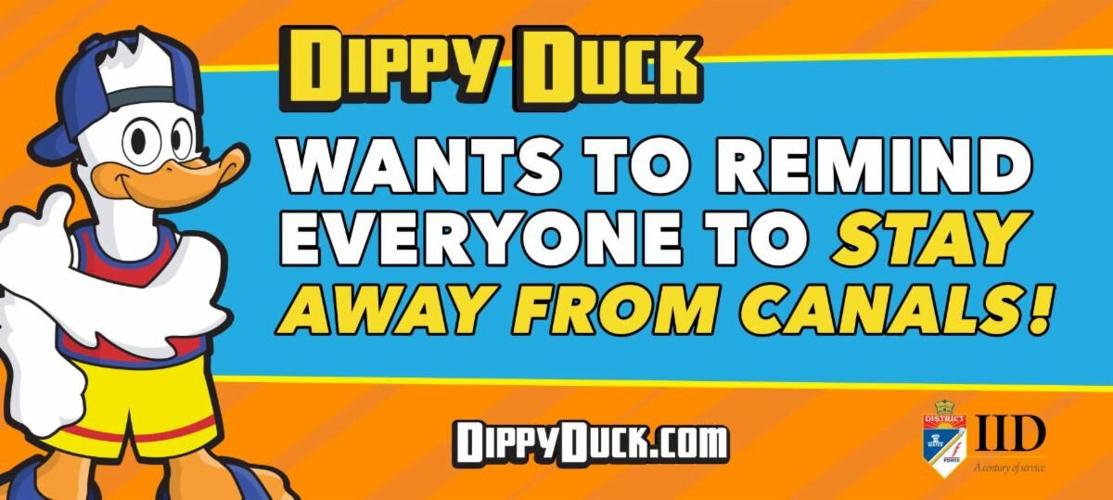Dippy Duck returns to Imperial Valley schools for water safety campaign ...